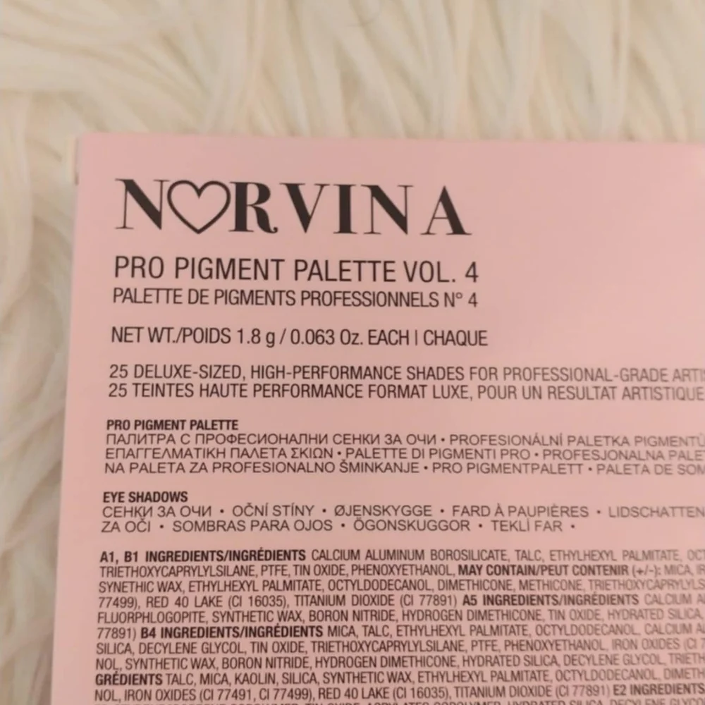 ❤️FIRM! NWT ANASTASIA BEVERLY HILLS NORVINA COLLECTION PRO PIGMENT PALETTE VOLUM